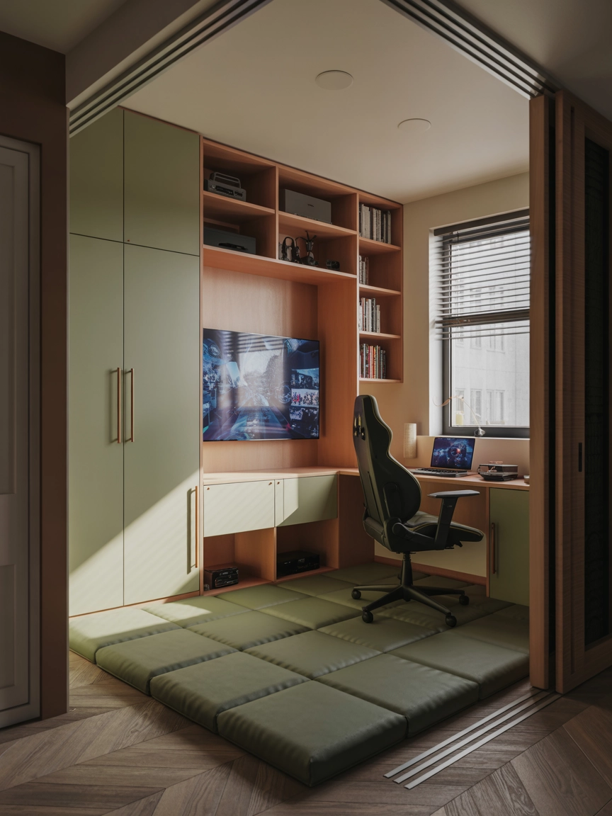 Small Gaming Room Ideas 10