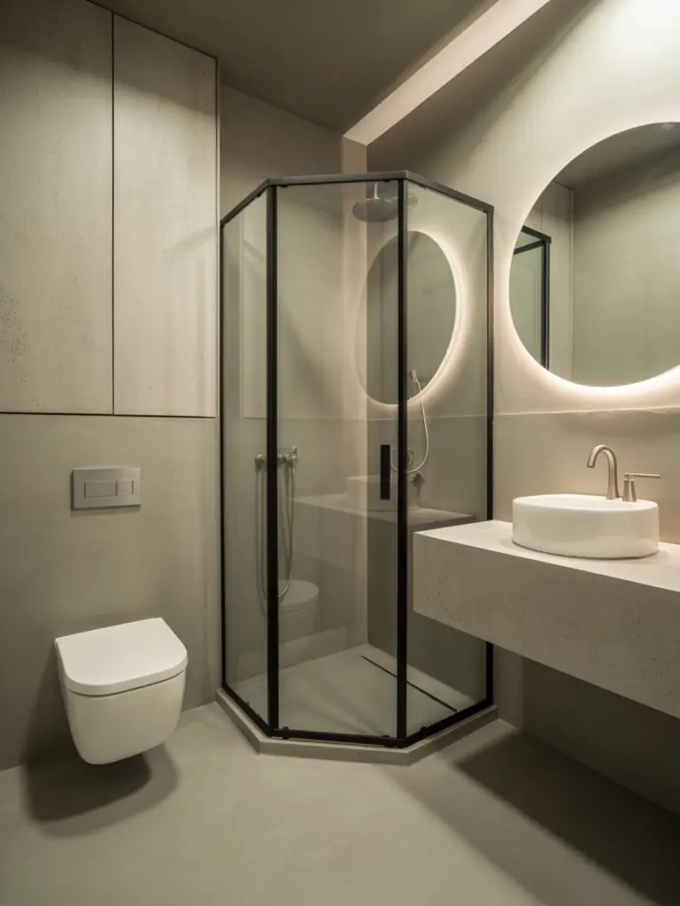 Small Grey Bathroom Ideas 1