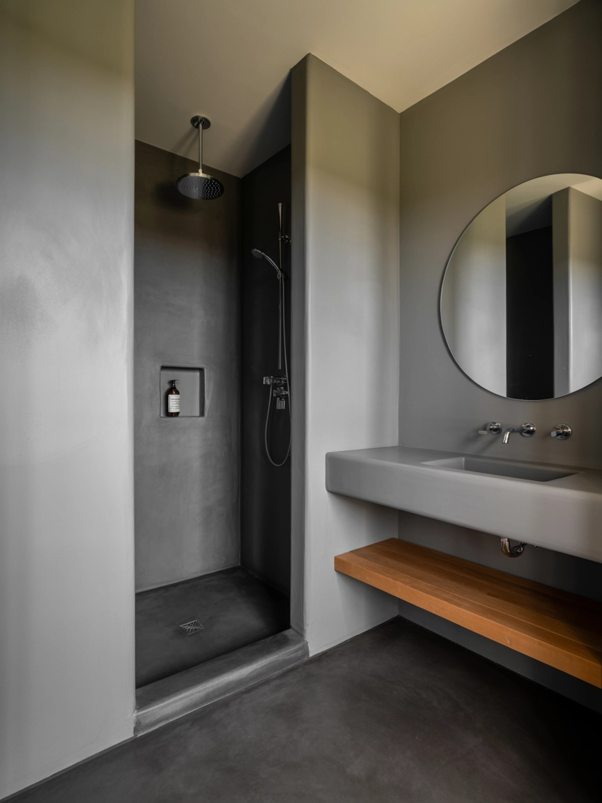 Small Grey Bathroom Ideas 3