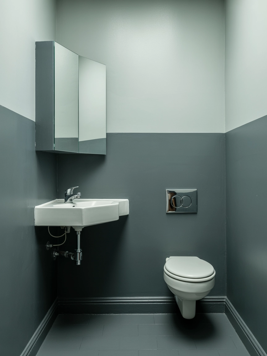 Small Grey Bathroom Ideas 7