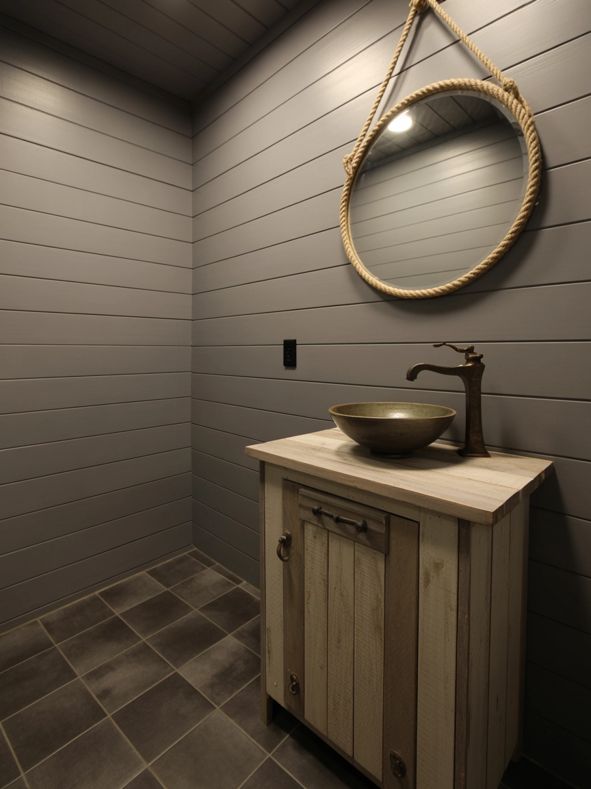 Small Grey Bathroom Ideas 8