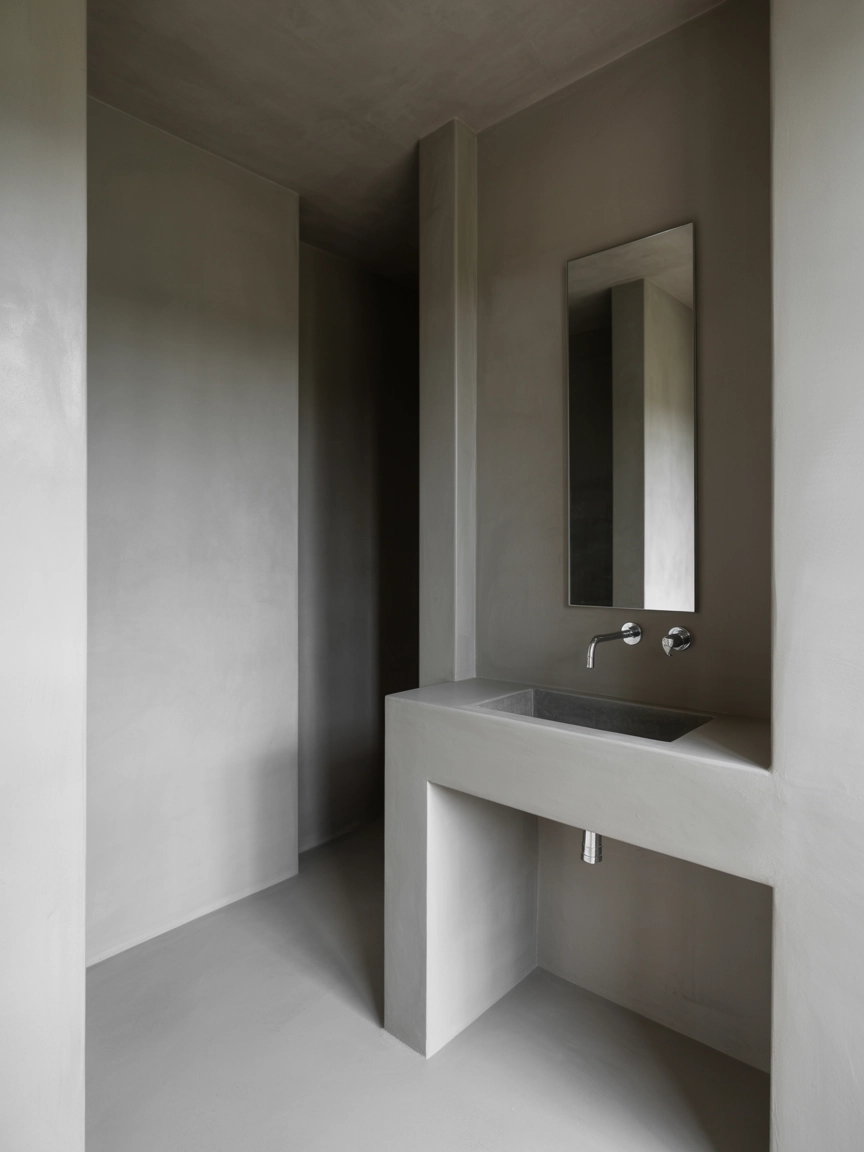 Small Grey Bathroom Ideas 9