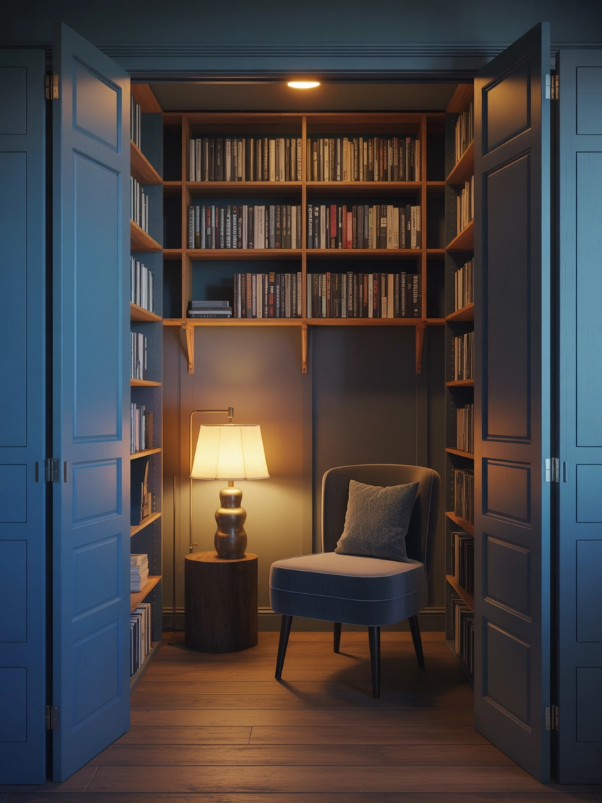Small Home Library Ideas 6