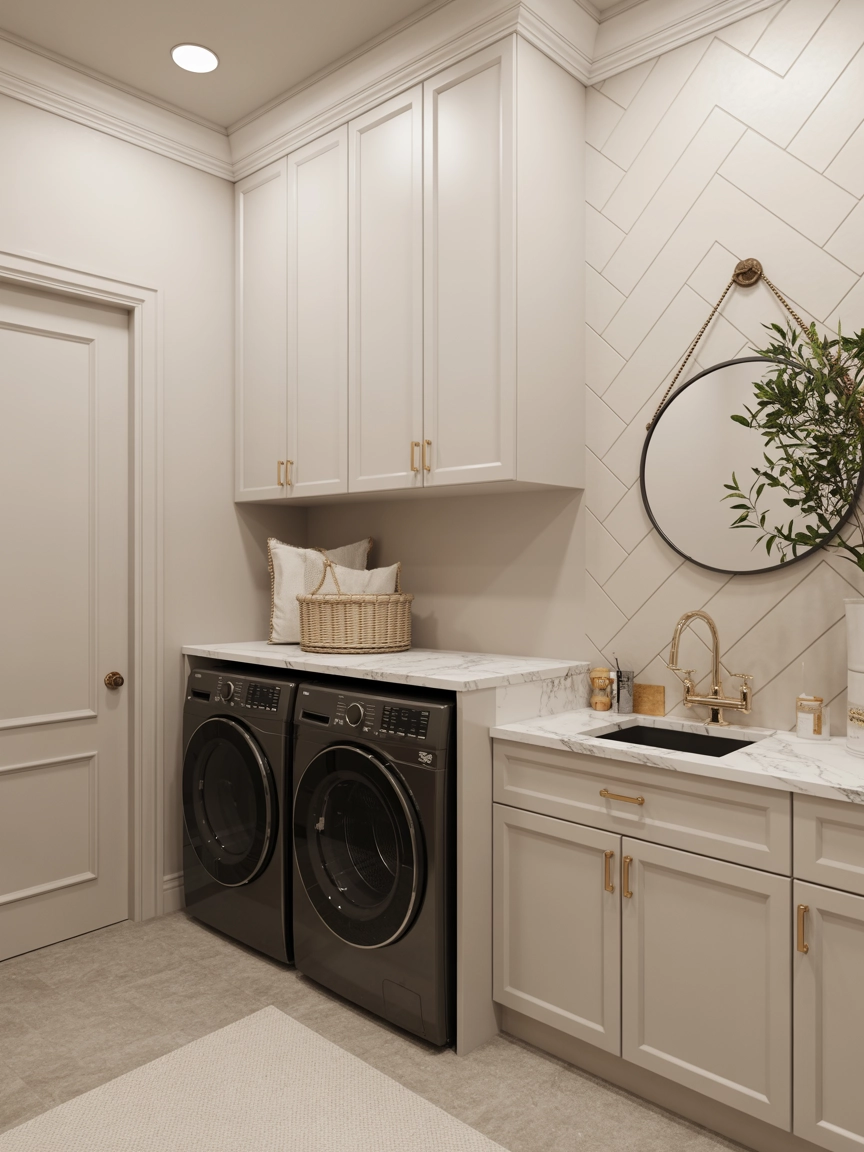 Small Laundry Room Ideas 9