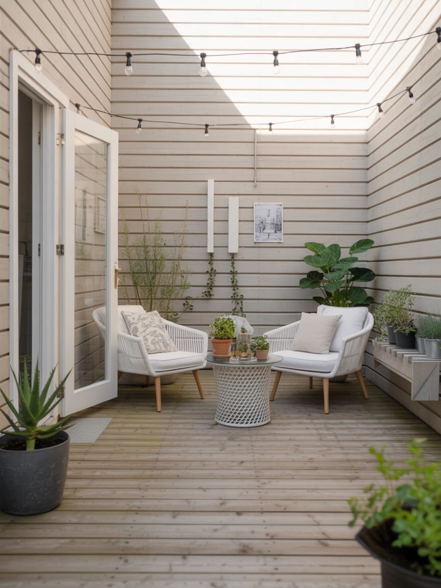 Small Patio Decorating Ideas 7