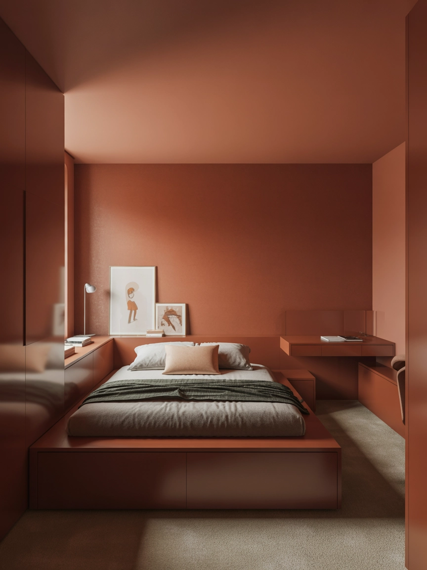 Terra Cotta Bedroom 4
