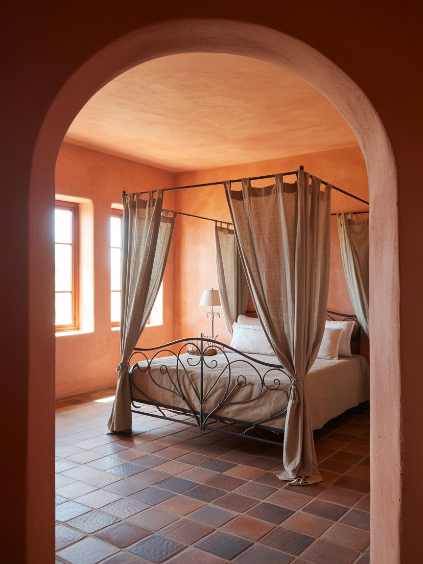 Terra Cotta Bedroom 6