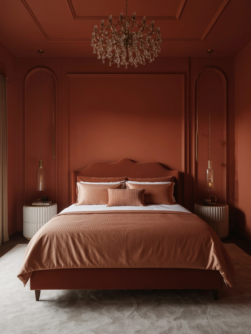 Terra Cotta Bedroom 9